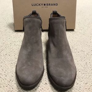 Lucky Brand Bartalino Booties size 8